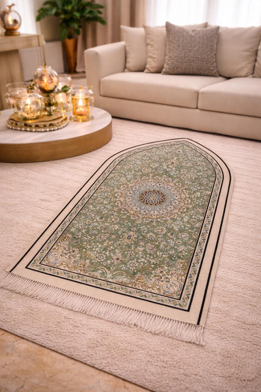 Green Men's Prayer Mat