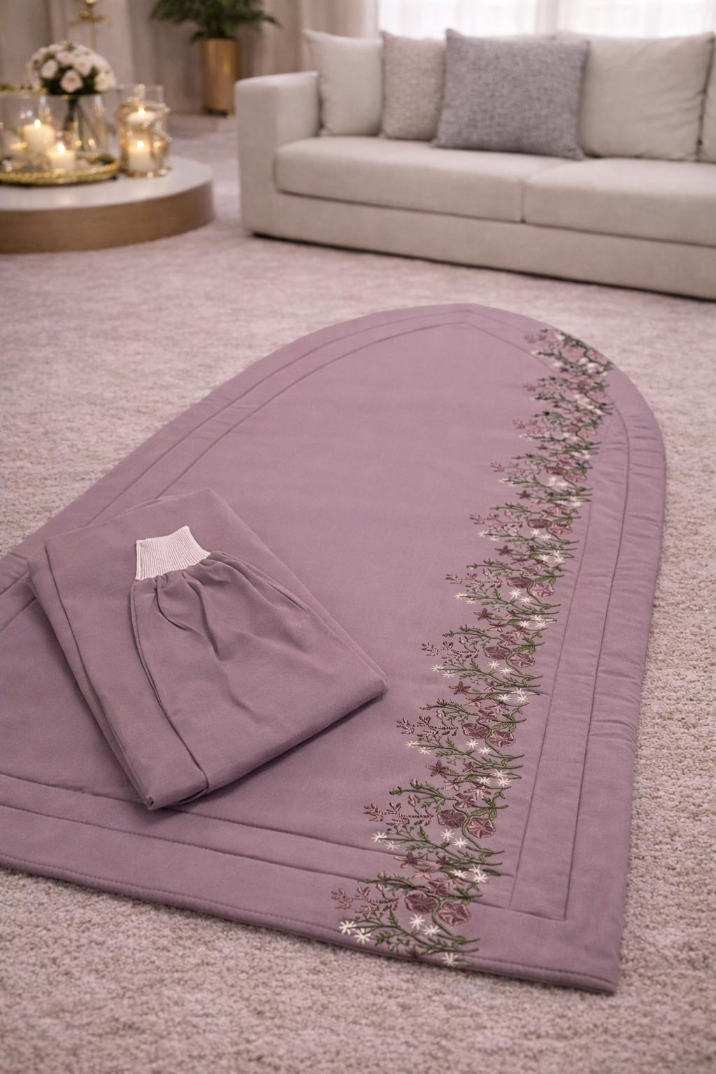 Purple Women's Prayer Mat Set